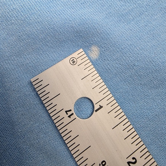 Aviator Nation Large Rainbow Embroidered Relaxed Crew Sweatshirt Sky Blue Unisex - Picture 12 of 12